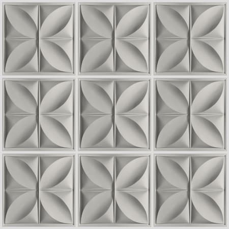 Ceilume Petal 2ft x 2ft Stone Ceiling Tile V1-PETAL-22STO